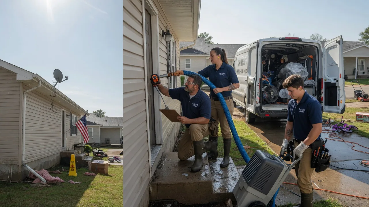 Ceiling Water Damage Restoration in Pembroke, NC near me